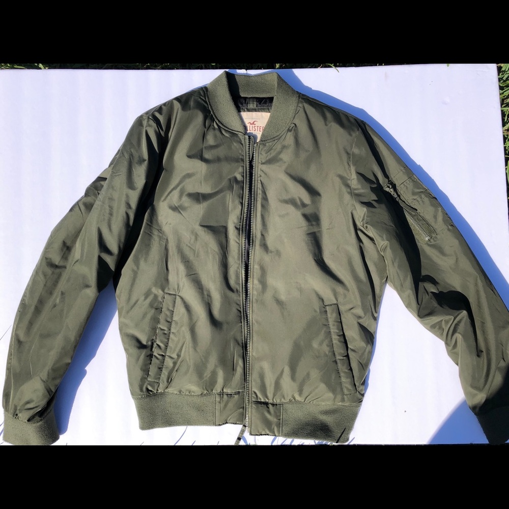 Hollister bomber jacket